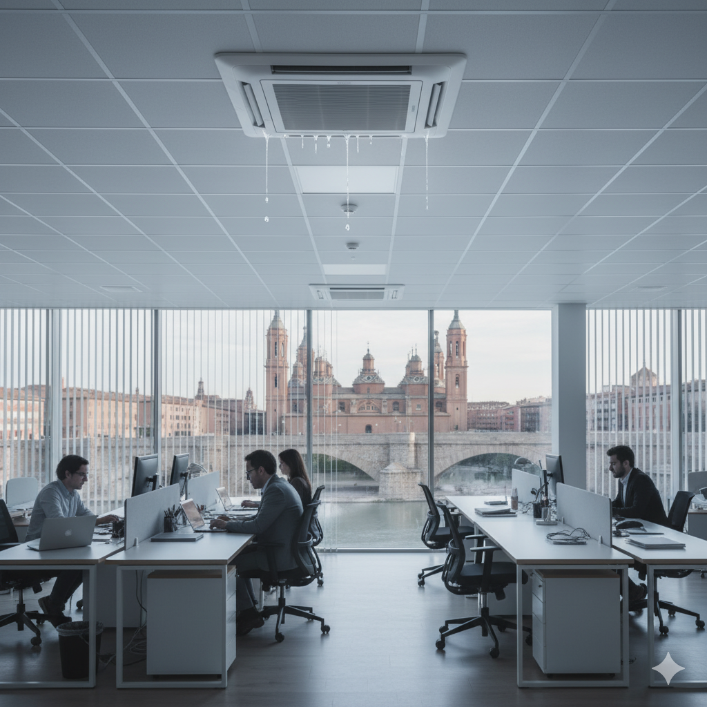 Legionella en aires acondicionados en Zaragoza